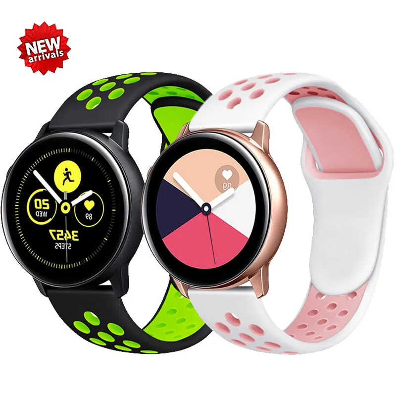 20mm 22mm Replacement Strap for Amazfit Huawei GT Silicone Band for Samsung Galaxy Watch5 40mm 44mm 5 Pro 45mm 4 Classic 42 46mm