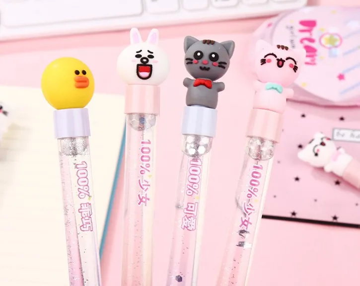 2020 new design pencil water color brush  pens for kids draw stationary set school