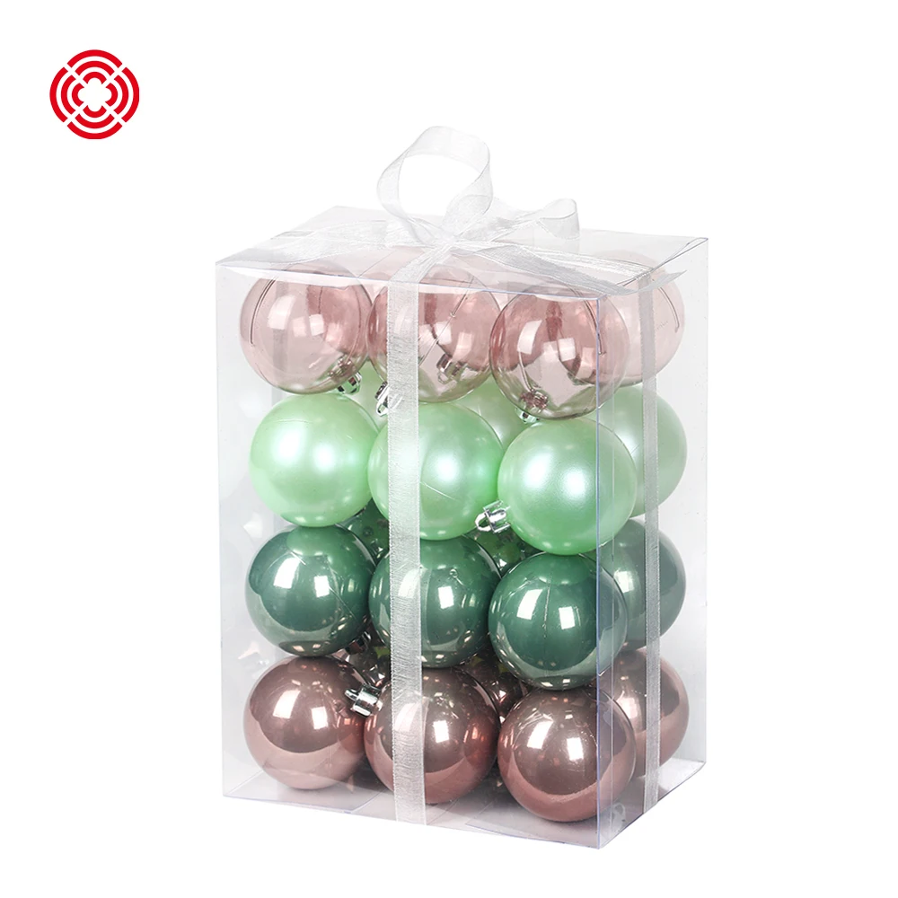 Yi Wu Christmas Ball Set Tree Hanging  Decoration Indoor Outdoor Christmas Ornament For New Year