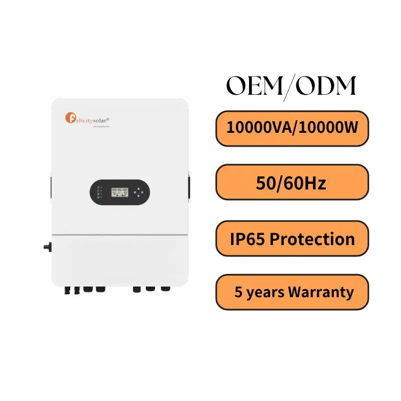 Low Frequency Hybrid Solar Inverter 48V 5Kw 8Kw 10Kw Pure Sine Wave 48 Volt Off Grid DC/AC Solar Pv Power Invertersrs