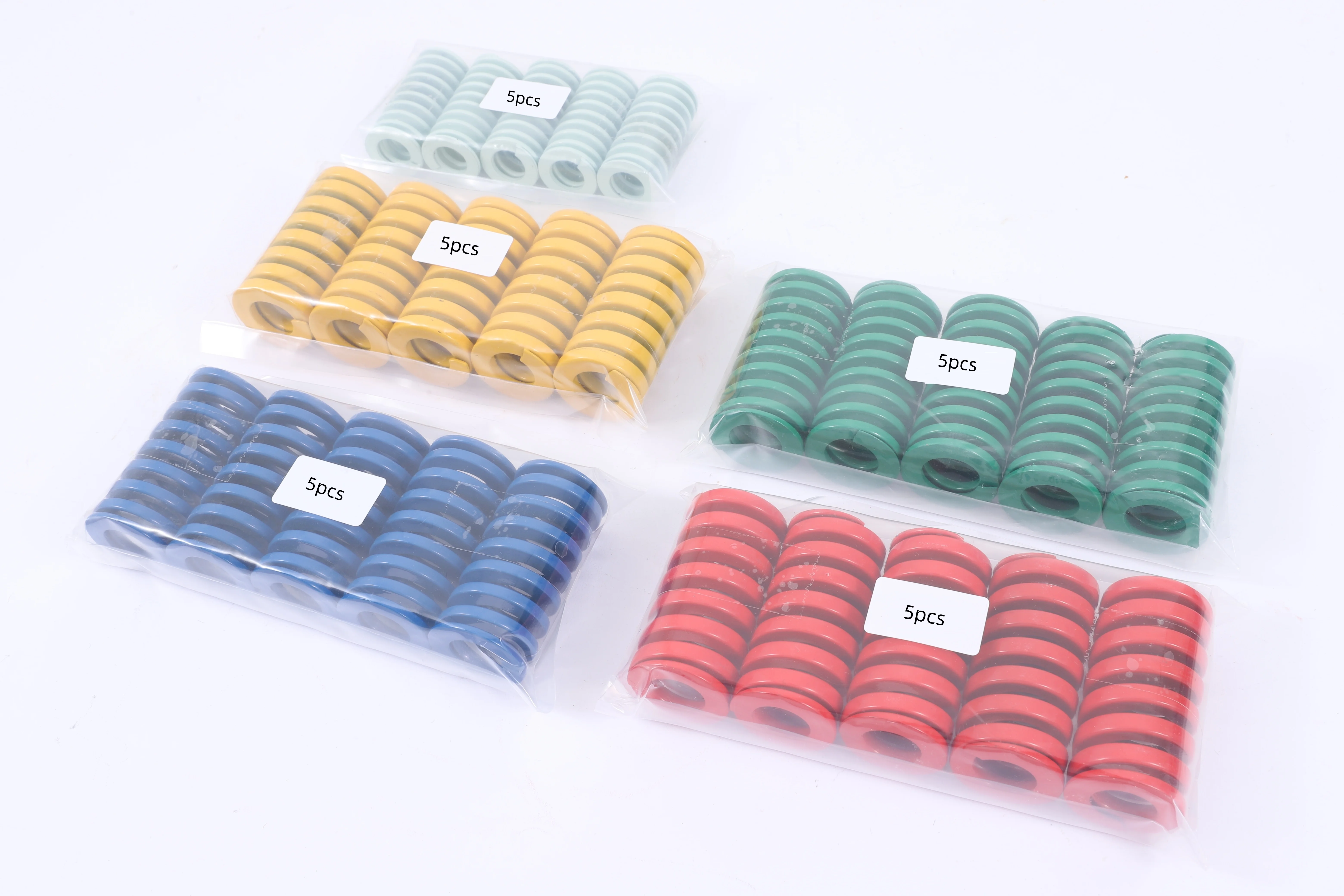 DIE spring ISO 10243 extra light load duty light green mould spring