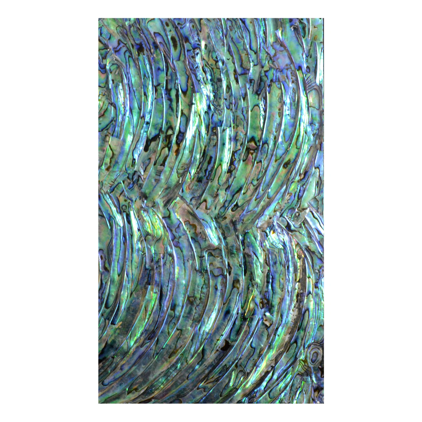 Customizable Mother of pearl shell veneer paua abalone paper laminate shell sheet DB-014