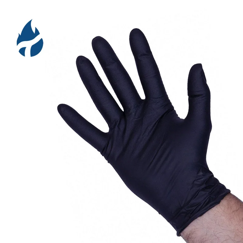 NBT высококачественные нитриловые латексные перчатки без порошка, нитриловые перчатки, красные синие Черные одноразовые перчатки