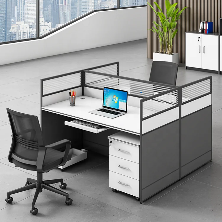 Call Center Cubicle Office Workstation Office Furniture  Modular Office Table For Project