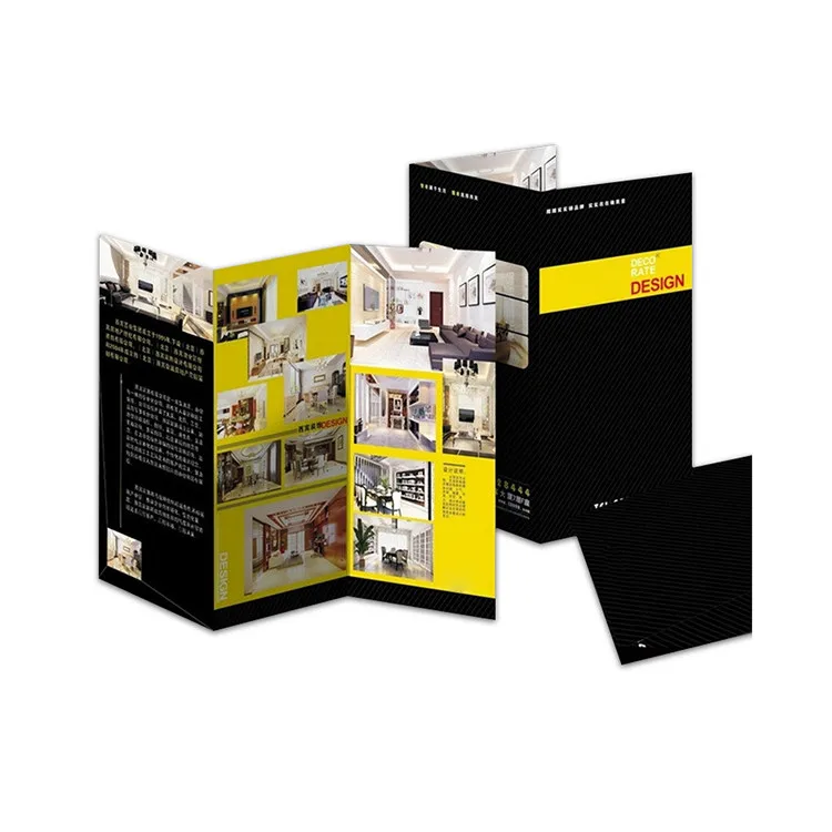 Factory Wholesale Instruction Manual Paper Leaflet Booklet Printing Service