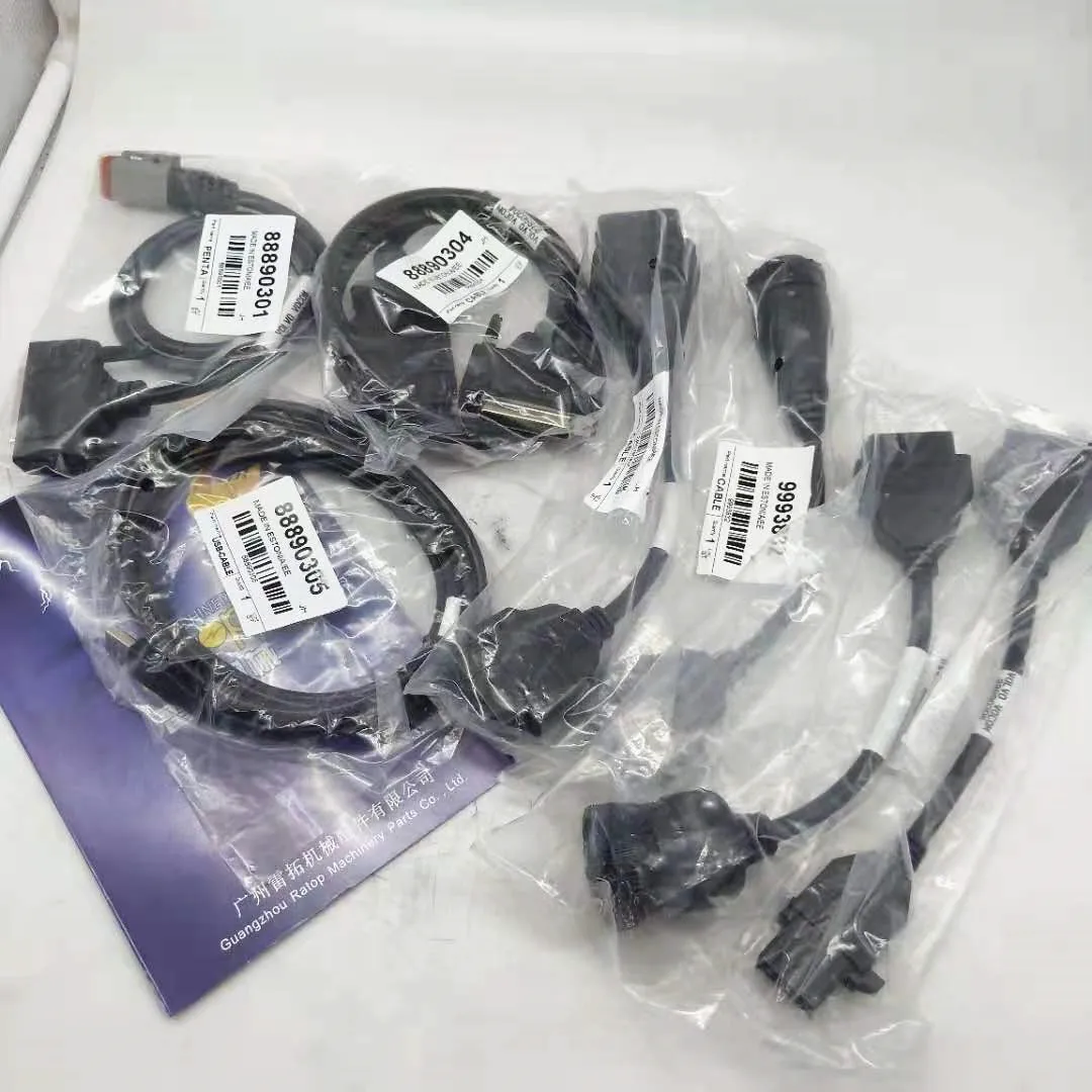 VOL-VO Excavator Diagnostic Tool Vocom 88890300 VCADS Communication Adapter Group Vcads Data Link 88890300