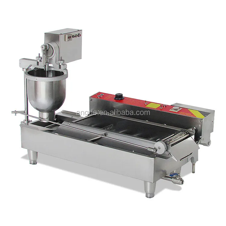  Electric mini doughnut frying machine full automatic donut fryer making circle