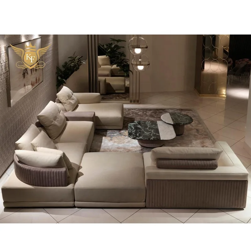KF CASA Design Dubai современная мебель для гостиной L-образный диван