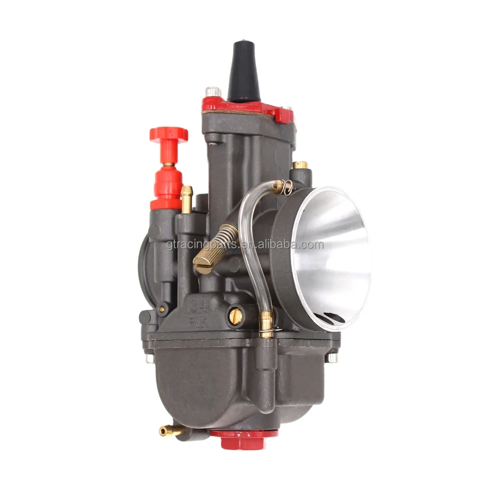 Carburetor PWK KR150 SQUARE Oxidative Blackening 24mm 26mm 28mm 30mm 32mm 34mm Motorcycle Racing For Keihin Universal carburetor