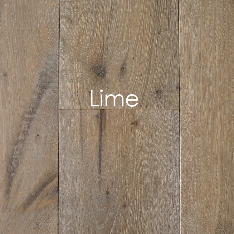 
Low cost price dark smoked color French white oak timber top 3 layer solid wood flooring 