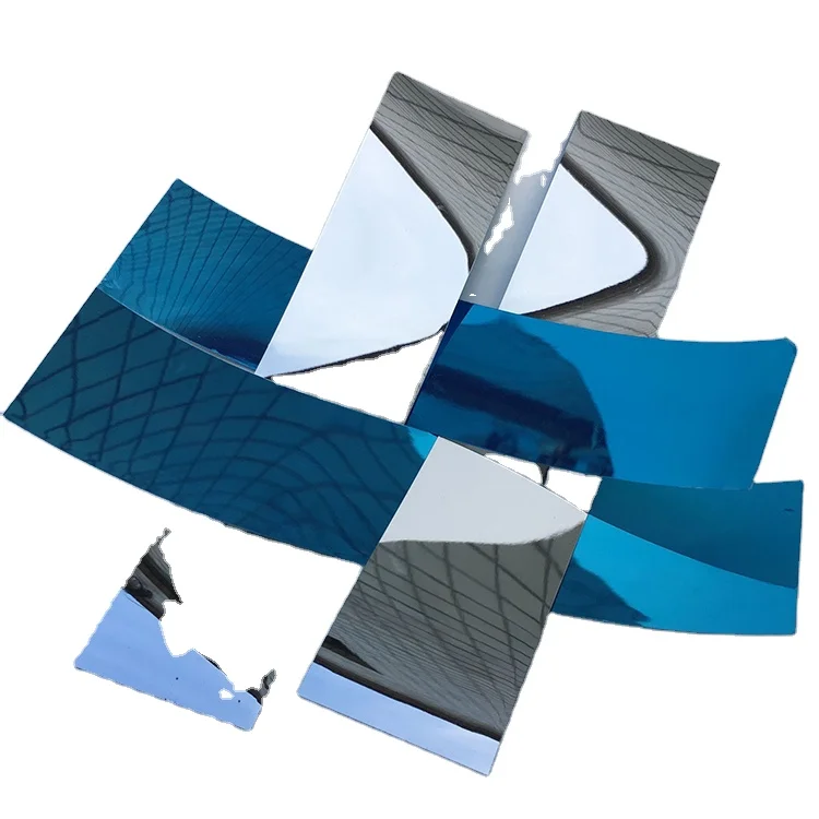 Mylar mirror film for solar reflection