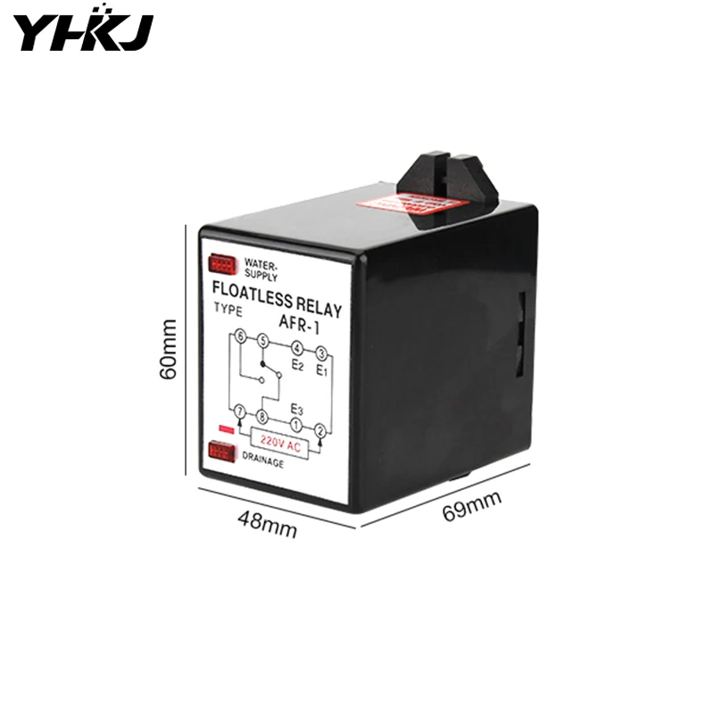 Liquid level controller liquid level switch AFR-1 AC220V water tower water level automatic water supply and drainage base