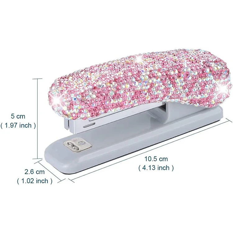 Crystal Handmade Bling Dazzling Stapler for Office, School, or Home