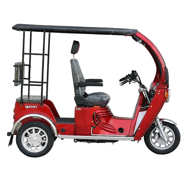 Economic Gasoline Tricycle Passenger Tricycle Mobility Scooter for Handicapped/Elder