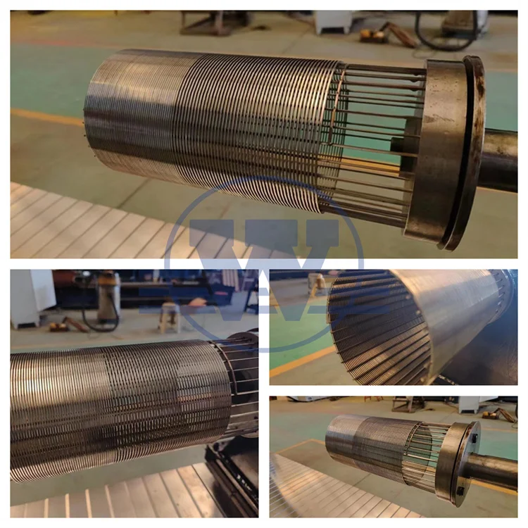 Automatic Stainless Steel Johnson Wedge Wire Screen Tube Pipe Welding Making Machine