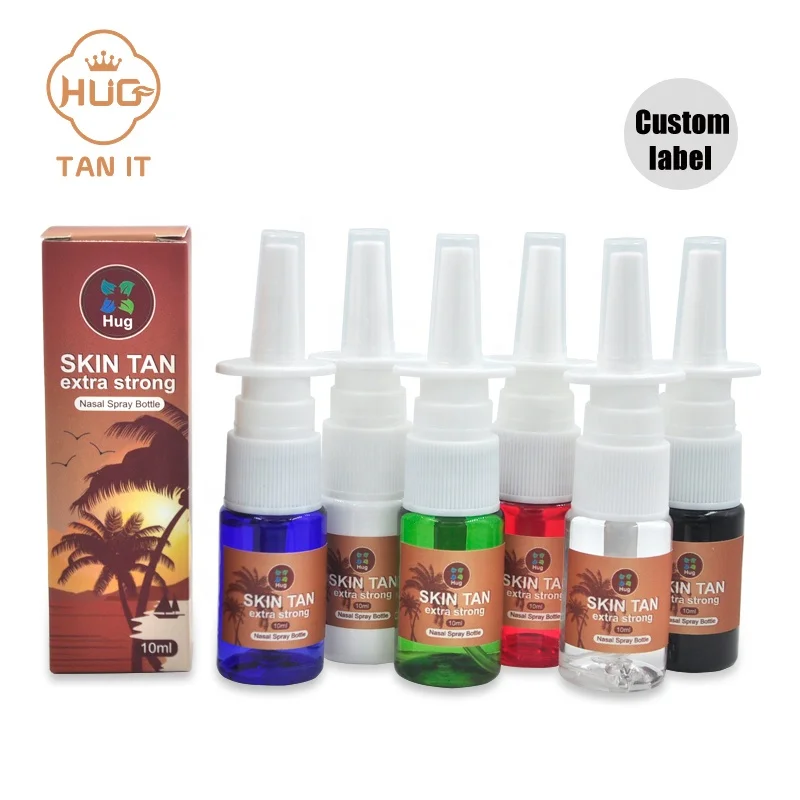 Назальный спрей для загара или лица и тела