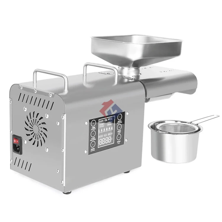 Home use fully automatic mini oil pressing machine for sun flower seeds