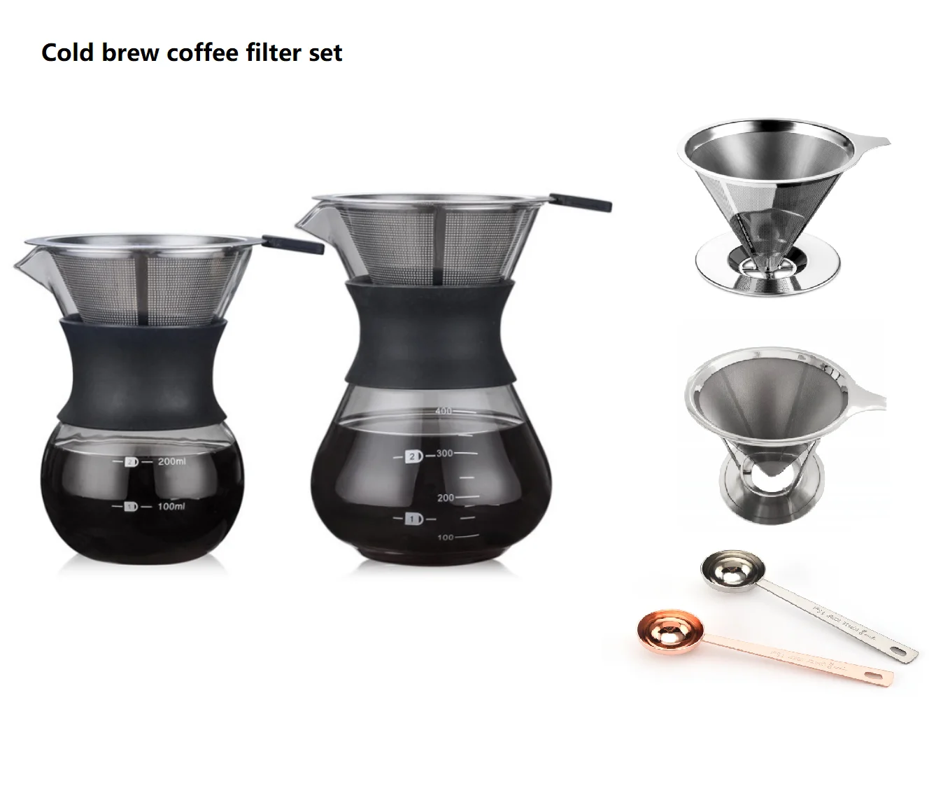 Handmade 600ml Borosilicate Glass Tea Pot Set Modern Design Eco-Friendly Drinkware Borosilicate Tea Kettle