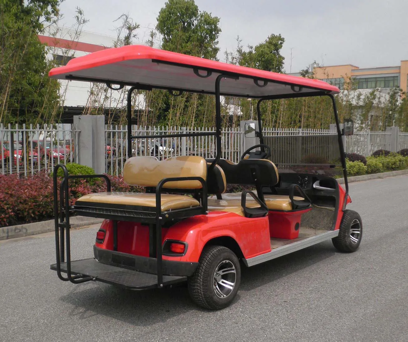 6 passenger electric golf cart AW2044KSZ(4+2)
