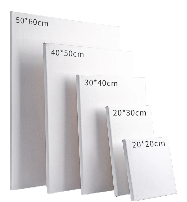 2024 Wholesale Customized Kids Paint By Numbers DIY Digital Oil Painting 20x20cm Popular Cartoon Inner Frame