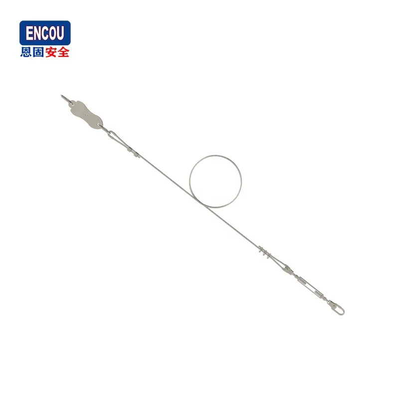 30 м временная система защиты от падения 316 стальной кабель 10 мм подходит для строительной отрасли