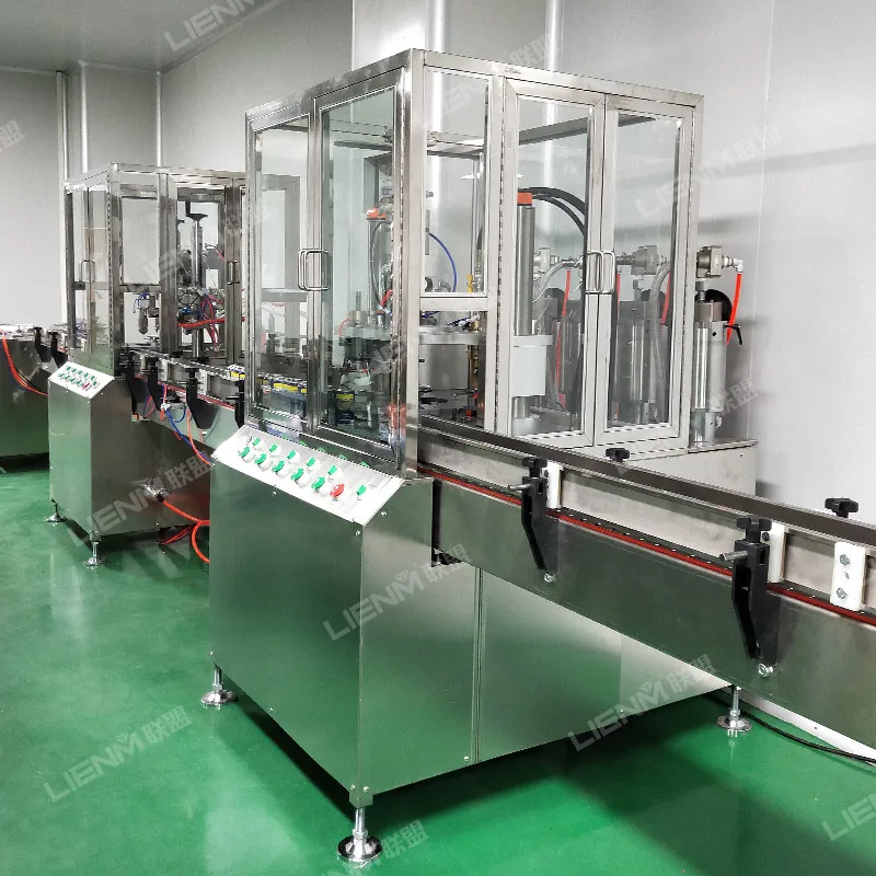 Factory price automatic aerosol filling machine aerosol spray paint liquid filling machine production line