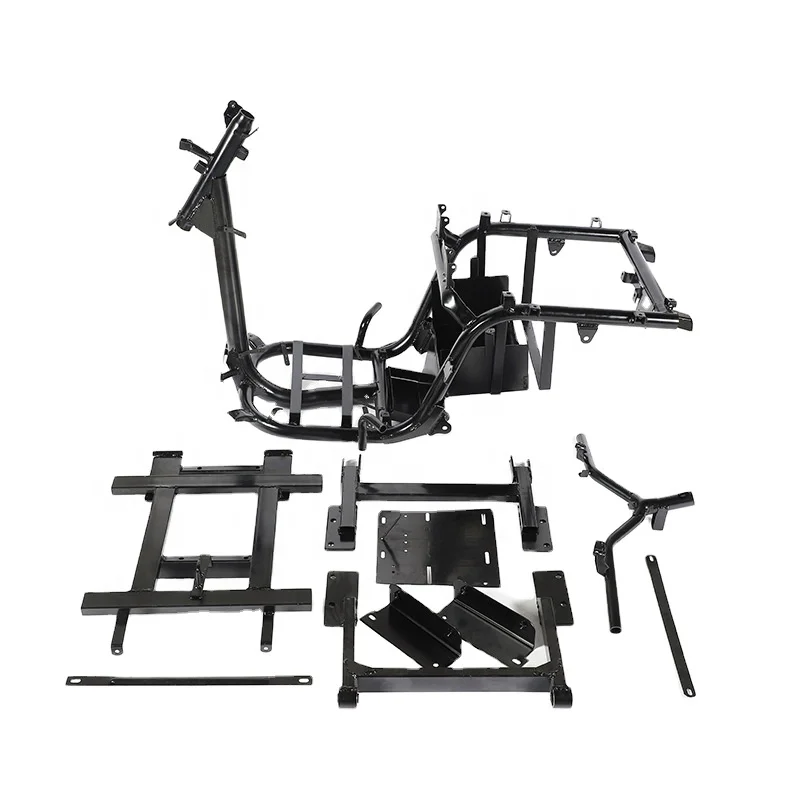 Steel Electric scooter motorcycle spare parts accessories frame Bulk suit  body frame