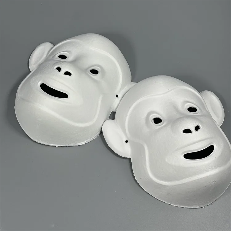 Face Animal Paper Pulf Party Mask for Prom Party Carnival Holiday Masquerade Venetian Costume Cosplay Halloween Accessory