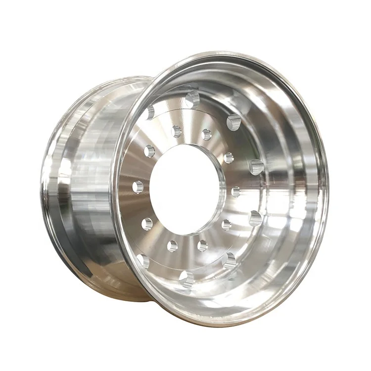 Truck Aluminum Alloy Wheel 13X22.5 Inch Aluminum  Material Wheel Hubs