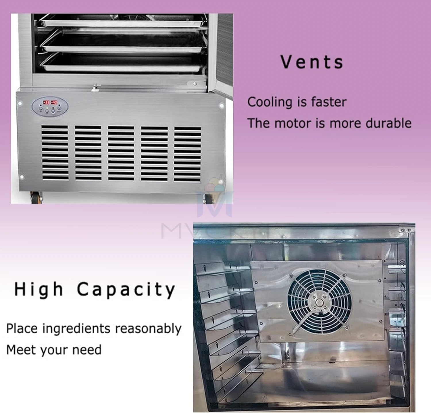 Mvckyi commercial deep cold freezer/display refrigerator industrial blast freezers/cold storage refrigerator freezer
