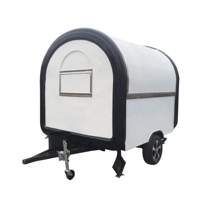 Popular Mobile Street BBQ Cart Food Van Fast Crepe Food Truck Trailer in Andhraprafesh for Sale