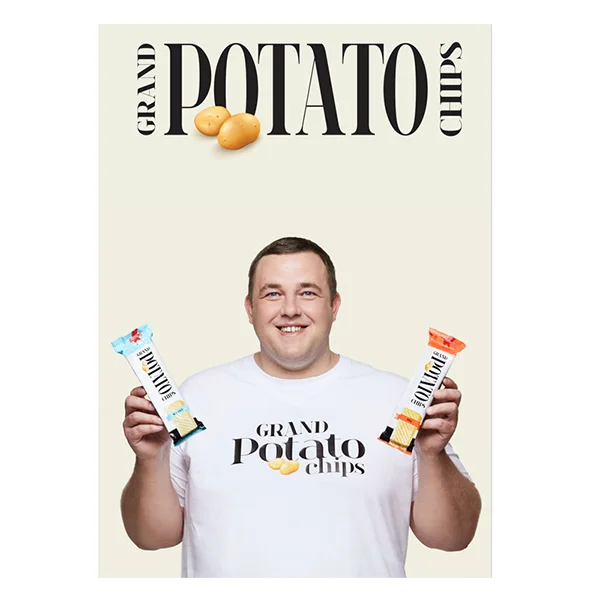 Estonia Perfect Flavors Seasoning Crisps Snaks Food Potato Chips For Sale