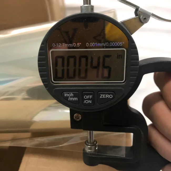 2.6.8.16mil  Automobile / building windshield explosion proof film 4mil thickness transparent safety film