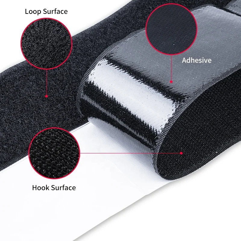 Нейлоновый материал крепкий клей Отличная устойчивость к истиранию крюк и петля лента/Лента
