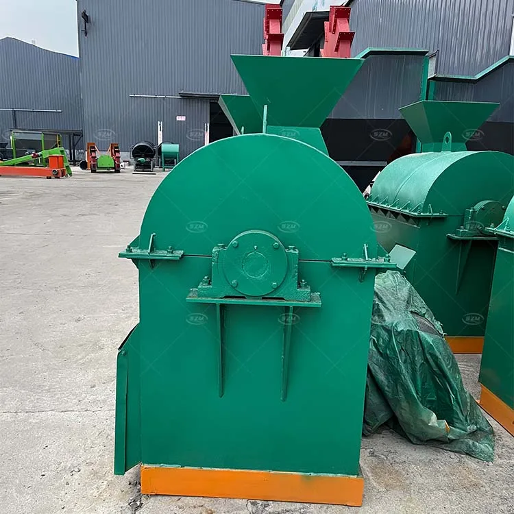 Semi Wet Chicken Dung Organic Fertilizer Crushing Machine Crusher For Fertilizer Fertilizer Crusher