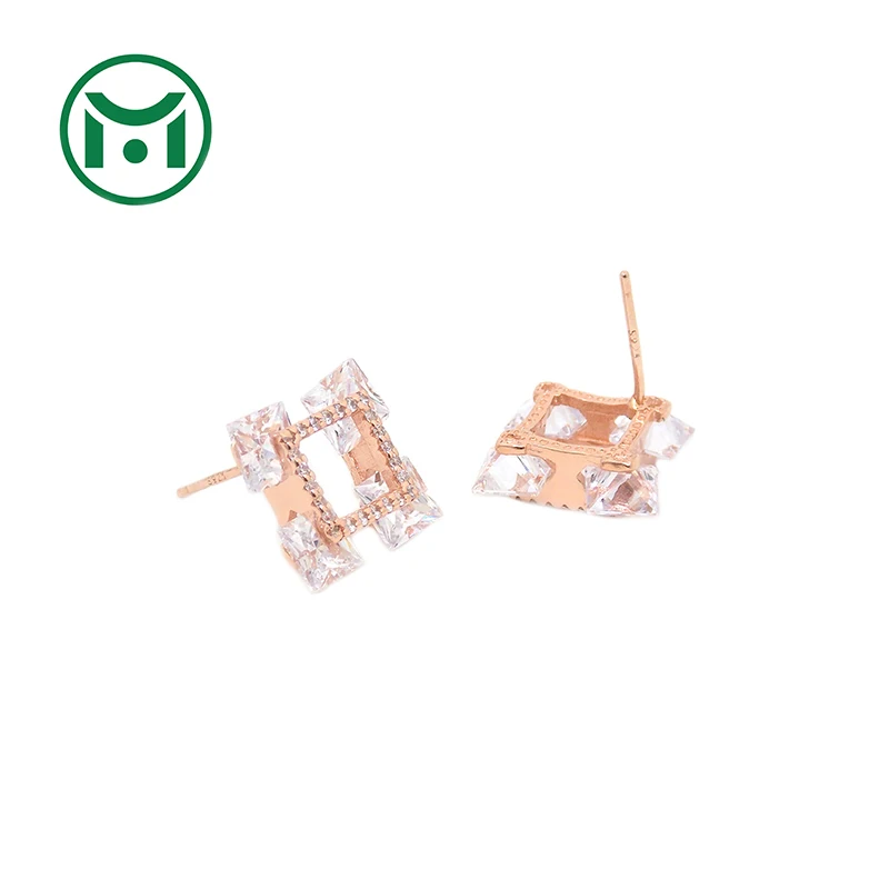 MA YIN FANG Factory custom wholesale pendientes de plata de ley 925 jewelry silver earrings 925 sterling