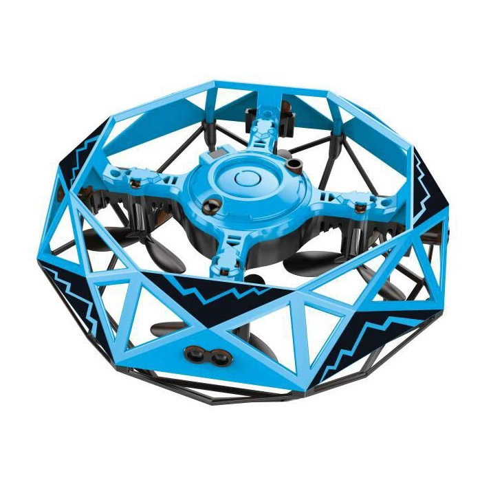 Small intelligent induction quadcopter, drop-resistant levitation aircraft ufo mini drone toy aircraft