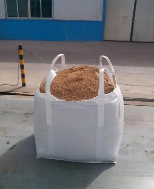 Professional supplier manufactures 1000-2000kg tonne big bag with strong Loops used for lifting heavy large capacity materials