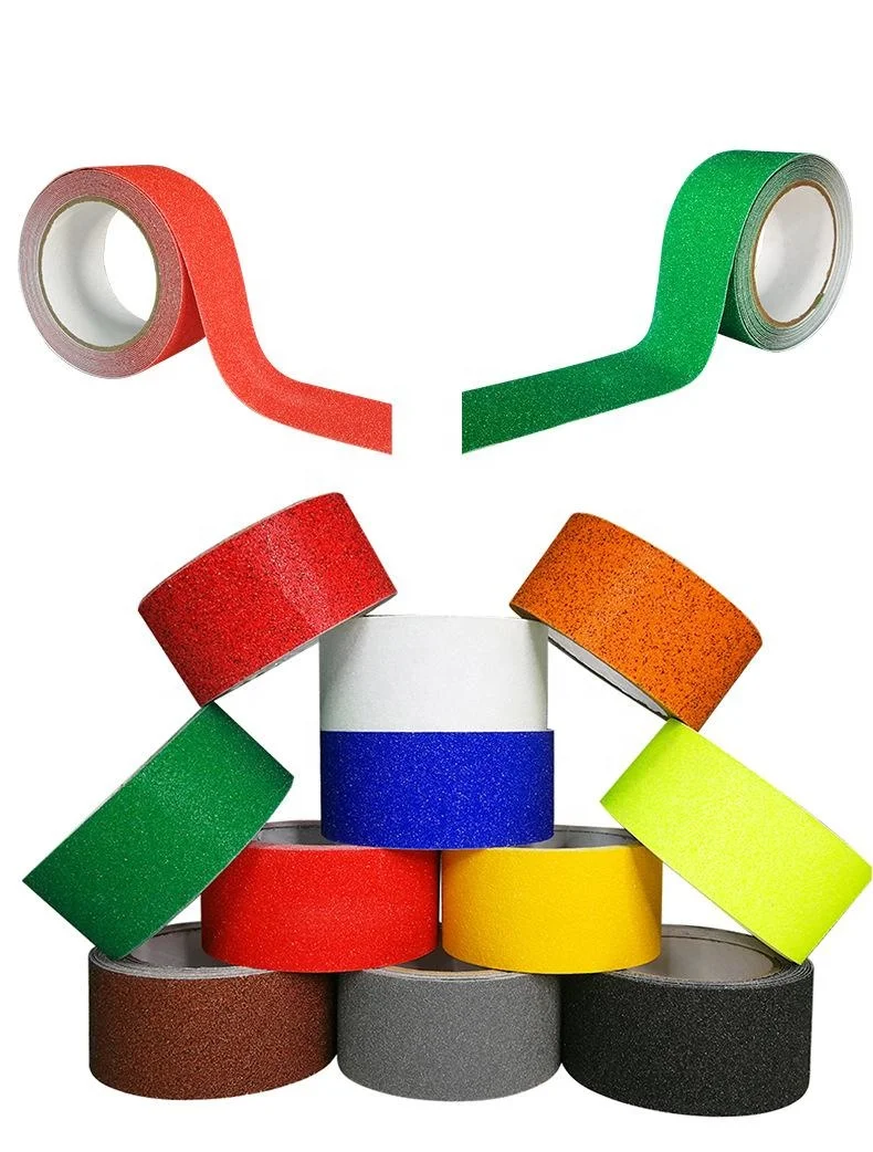 Complete style PVC Black Scrub Tape Floor stairs non-slip stickers elevator waterproof wear-resistant non-slip tape