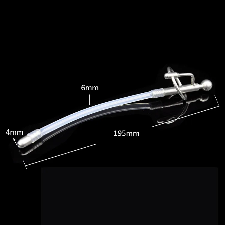 Extra long silicone urethral dilation plug urethral sounding stimulator rod sex toys for men
