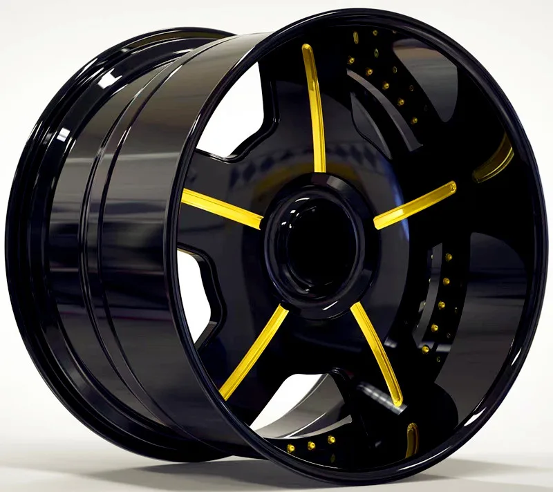 Via Jwl  certification Alloy 6061-t6 Silver Car Wheel Alloy Polished 19-22 inch rim 5 Hole Alloy Wheel 5x130 For Car