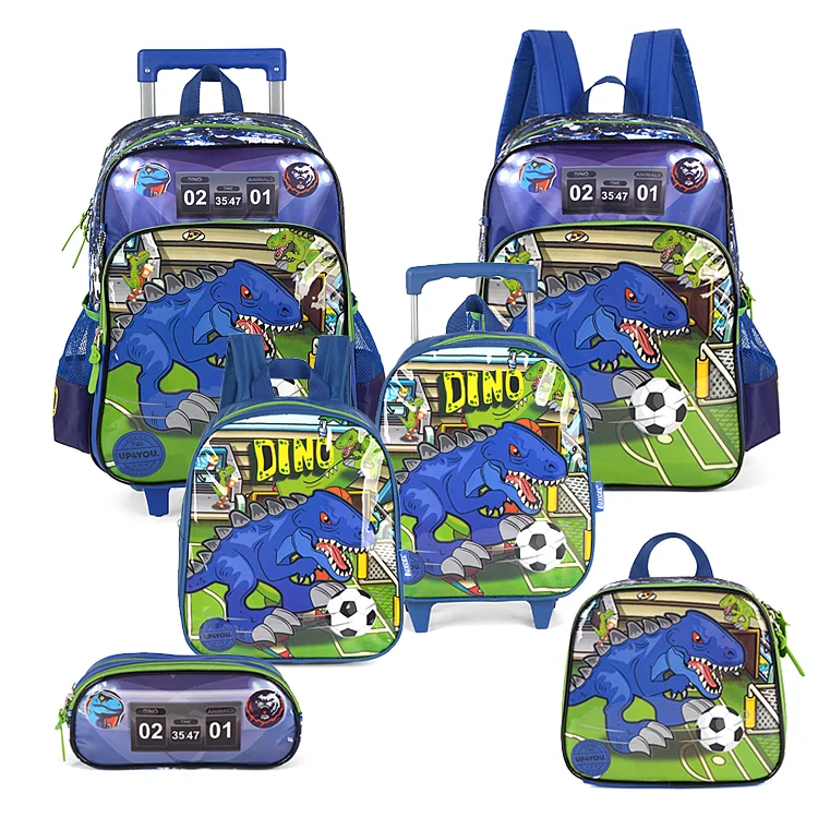 
China Suppliers High Quality Custom Useful Dinosaur Cartoon Children Kids Backpacks School Bags for Boy 
