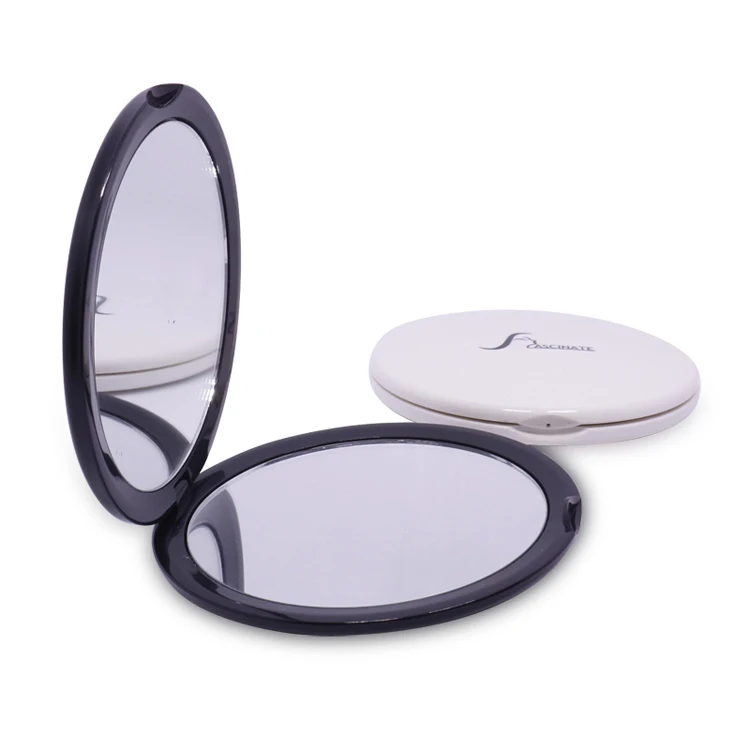 Customized Promotional Gift Round compact mirror With Double Sides