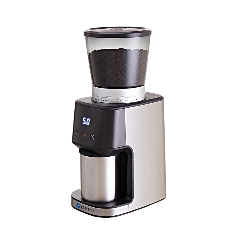 Tik Tok Hot Sale Smart Home Appliances Electric Conical Burr Coffee Bean Grinder Espresso Coffee Grinder turkish coffee grinder