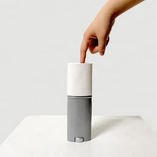 100% Пластиковые Бесплатные Многоразовые дезодоранты овальной упаковки для тела дезодорант или благовония палочки пустой бумажный дезодорант палочка контейнер