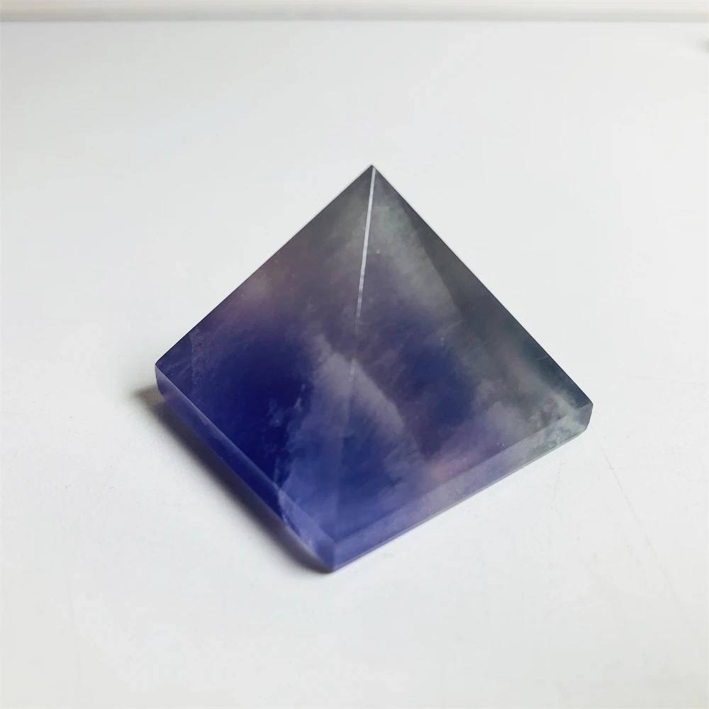 Natural Crystal Pyramid Natural Mixed Raw Stone include Pyrite Amethyst Blue Apatite Amazonite Fluorite Mookite Pink Opal Rose Quartz Strawberry Quartz