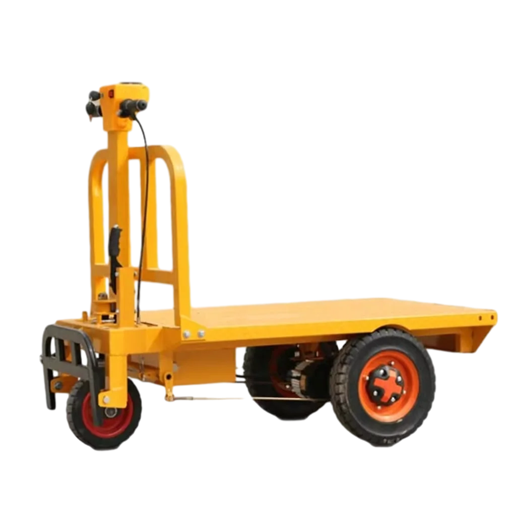 Manufacturer Customized High Load 1000Kg Trolley For Load Factory Floor Electric Motor Platform Trolley Electromotive Cart