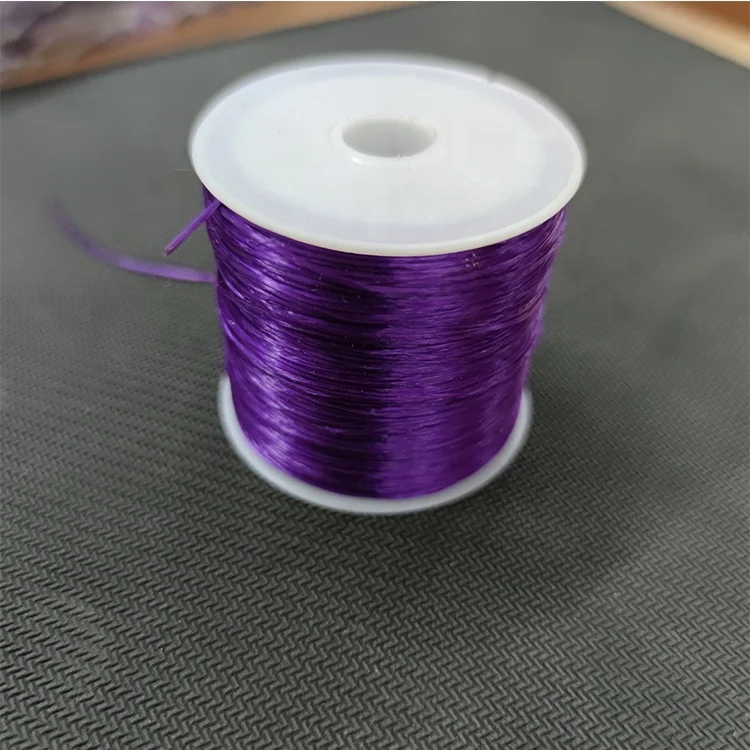  50 м/рулон DIY плоская эластичная растягивающаяся полиэфирная Хрустальная