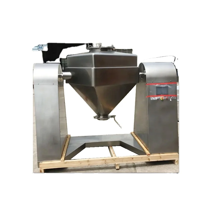 Pharma Powder Square Cone Bin Blender Food Powder Mixer Machine With CE Certification