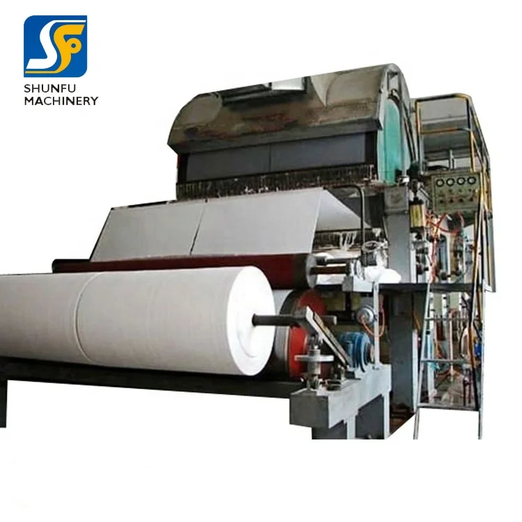 toilet paper straw packing printing machine prices recycled tissue paper making machine production line